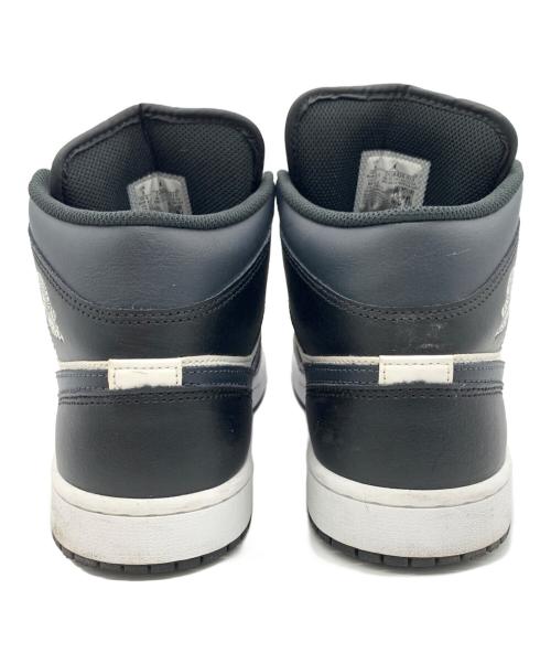 NIKE（ナイキ）NIKE (ナイキ) Air Jordan 1 Mid Black/Summit White Off Noir エアジョーダン1 ミッド ブラック/サミットホワイト オフ ノワール ブラック サイズ:US:9の古着・服飾アイテム