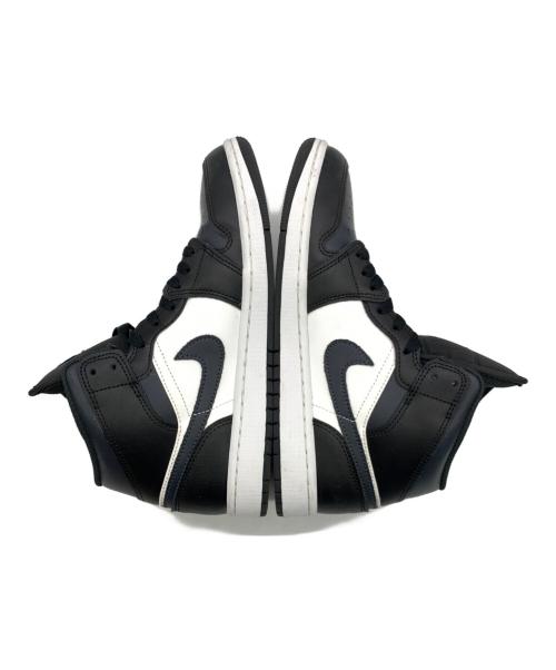 NIKE（ナイキ）NIKE (ナイキ) Air Jordan 1 Mid Black/Summit White Off Noir エアジョーダン1 ミッド ブラック/サミットホワイト オフ ノワール ブラック サイズ:US:9の古着・服飾アイテム