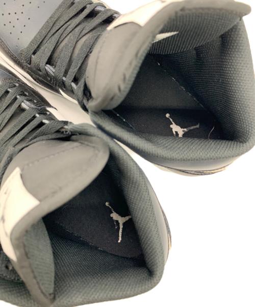 NIKE（ナイキ）NIKE (ナイキ) Air Jordan 1 Mid Black/Summit White Off Noir エアジョーダン1 ミッド ブラック/サミットホワイト オフ ノワール ブラック サイズ:US:9の古着・服飾アイテム