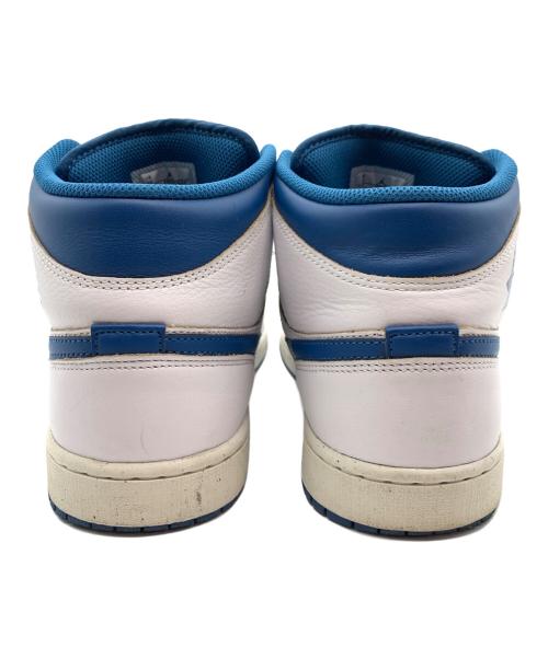 NIKE（ナイキ）NIKE (ナイキ) Air Jordan 1 Mid SE Industrial Blue / エアジョーダン1 ミッド SE インダストリアルブルー ホワイト サイズ:US：10の古着・服飾アイテム
