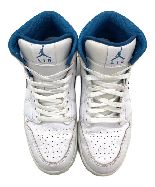 NIKE（ナイキ）NIKE (ナイキ) Air Jordan 1 Mid SE Industrial Blue / エアジョーダン1 ミッド SE インダストリアルブルー ホワイト サイズ:US：10の古着・服飾アイテム