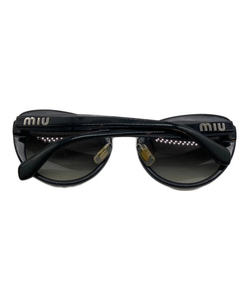 MIU MIU（ミュウミュウ）MIU MIU (ミュウミュウ) サングラス ブラックの古着・服飾アイテム