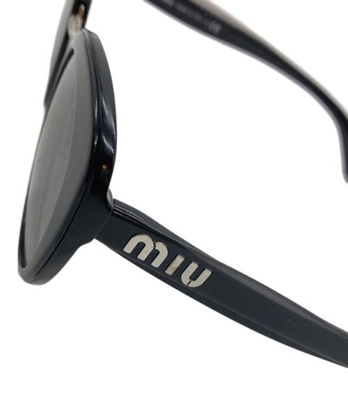 MIU MIU（ミュウミュウ）MIU MIU (ミュウミュウ) サングラス ブラックの古着・服飾アイテム
