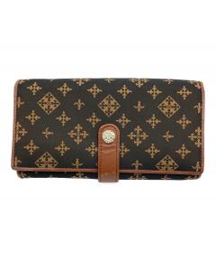 中古・古着通販】russet (ラシット) 2つ折り財布 グレー×ピンク