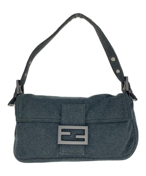 FENDI（フェンディ）FENDI (フェンディ) ショルダーバッグ グレーの古着・服飾アイテム