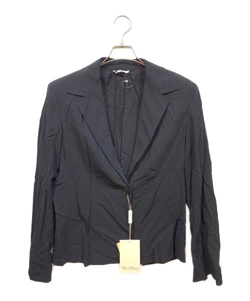 MaxMara（マックスマーラ）MaxMara (マックスマーラ) セットアップスーツ ネイビー サイズ:44の古着・服飾アイテム