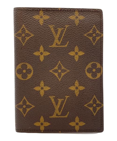 LOUIS VUITTON（ルイ ヴィトン）LOUIS VUITTON (ルイ ヴィトン) クーヴェルテュール・パスポール ブラウンの古着・服飾アイテム