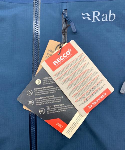 Rab（ラブ）Rab (ラブ) Latok Mountain GTX Jacket ネイビー サイズ:US：M、JPN：L 未使用品の古着・服飾アイテム