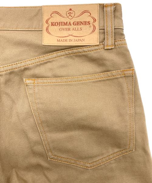 KOJIMA GENES（コジマジーンズ）KOJIMA GENES (コジマジーンズ) 切替デニムパンツ インディゴ×ベージュ サイズ:36の古着・服飾アイテム