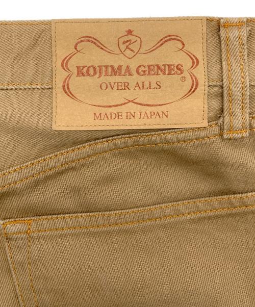 KOJIMA GENES（コジマジーンズ）KOJIMA GENES (コジマジーンズ) 切替デニムパンツ インディゴ×ベージュ サイズ:36の古着・服飾アイテム