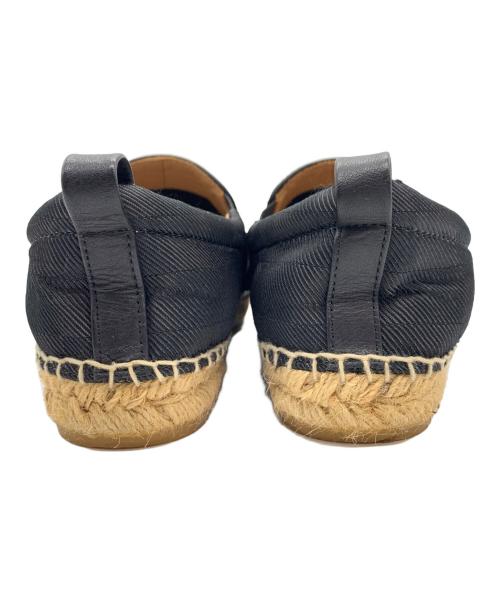 Marc by Marc Jacobs（マークバイマークジェイコブス）Marc by Marc Jacobs (マークバイマークジェイコブス) スリッポン ネイビーナチュラル サイズ:35の古着・服飾アイテム