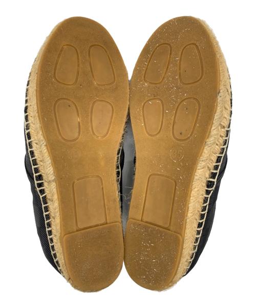 Marc by Marc Jacobs（マークバイマークジェイコブス）Marc by Marc Jacobs (マークバイマークジェイコブス) スリッポン ネイビーナチュラル サイズ:35の古着・服飾アイテム