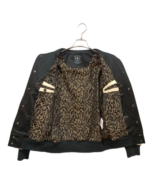 Roen（ロエン）Roen (ロエン) ラムレザーブルゾン ブラック サイズ:46の古着・服飾アイテム