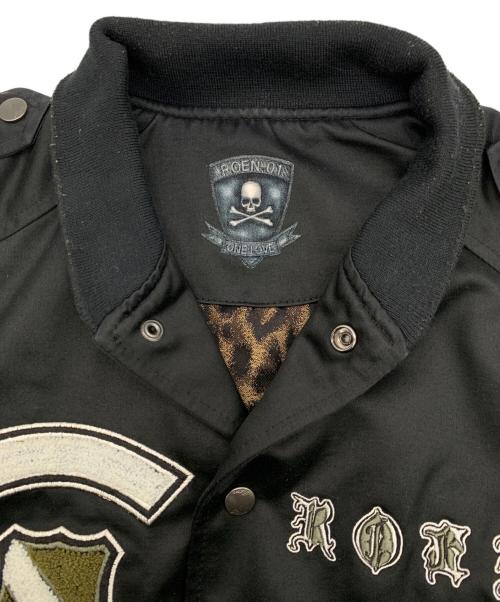 Roen（ロエン）Roen (ロエン) ラムレザーブルゾン ブラック サイズ:46の古着・服飾アイテム