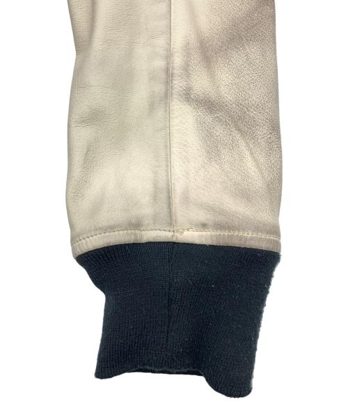 Roen（ロエン）Roen (ロエン) ラムレザーブルゾン ブラック サイズ:46の古着・服飾アイテム