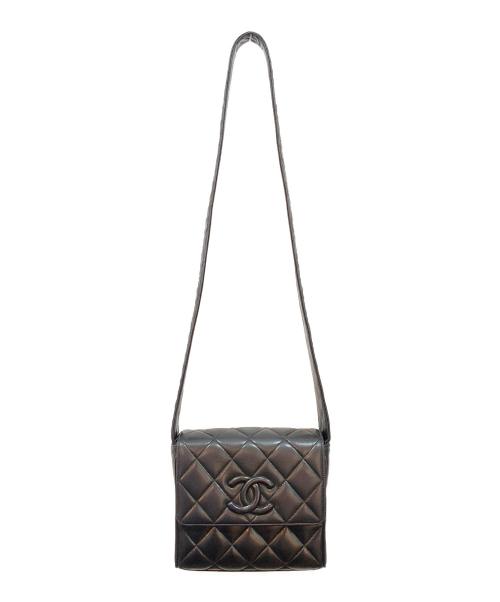 CHANEL（シャネル）CHANEL (シャネル) ショルダーバッグ ブラックの古着・服飾アイテム