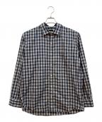 THE NORTH FACEザ ノース フェイス）の古着「ロングスリーブシャツ」｜ブルー×ネイビー