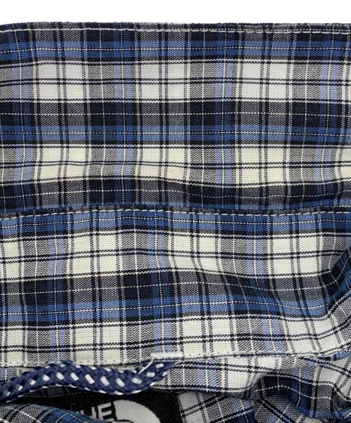 THE NORTH FACE（ザ ノース フェイス）THE NORTH FACE (ザ ノース フェイス) ロングスリーブシャツ ブルー×ネイビー サイズ:XLの古着・服飾アイテム