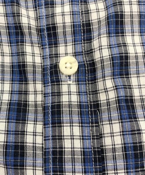 THE NORTH FACE（ザ ノース フェイス）THE NORTH FACE (ザ ノース フェイス) ロングスリーブシャツ ブルー×ネイビー サイズ:XLの古着・服飾アイテム