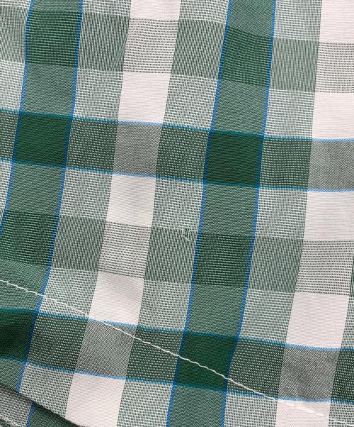 Patagonia（パタゴニア）Patagonia (パタゴニア) ロングスリーブ エルレイ シャツ グリーン×ホワイト サイズ:Sの古着・服飾アイテム