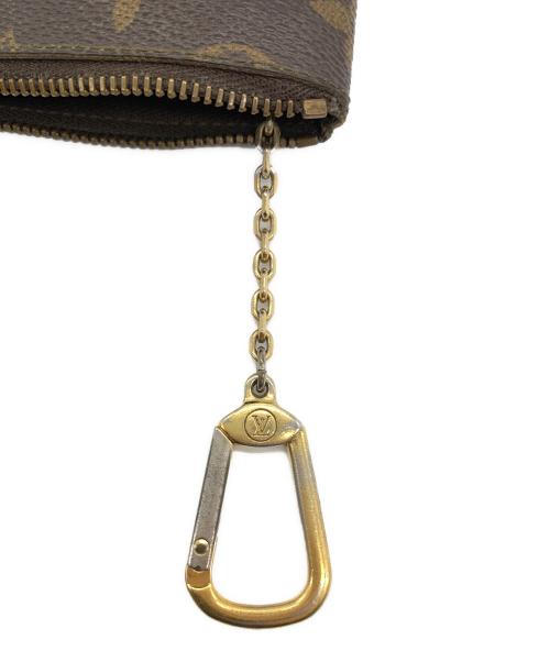 LOUIS VUITTON（ルイ ヴィトン）LOUIS VUITTON (ルイ ヴィトン) ポシェットクレ ブラウンの古着・服飾アイテム