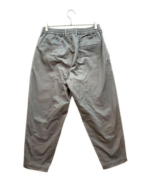 SCYEBASICS（サイベーシックス）SCYEBASICS (サイベーシックス) ワンタック テーパード イージー チノパンツ グレー サイズ:38の古着・服飾アイテム