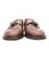 中古・古着 Salvatore Ferragamo (サルヴァトーレ フェラガモ) モンクストラップシューズ ブラウン サイズ:8 1/2：5000円