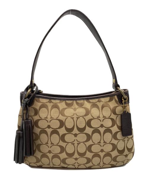 COACH（コーチ）COACH (コーチ) ショルダーバッグ ベージュの古着・服飾アイテム
