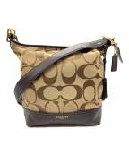 COACHコーチ）の古着「ショルダーバッグ」｜ベージュ