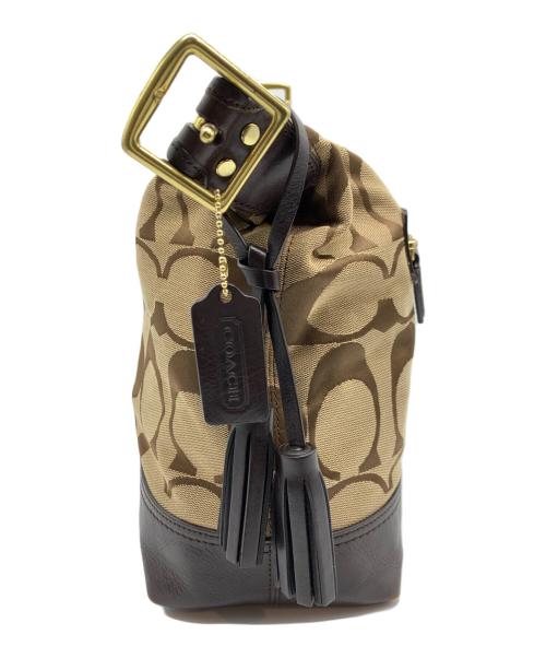 COACH（コーチ）COACH (コーチ) ショルダーバッグ ベージュの古着・服飾アイテム