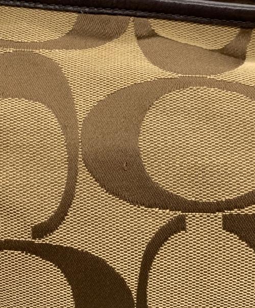 COACH（コーチ）COACH (コーチ) ショルダーバッグ ベージュの古着・服飾アイテム