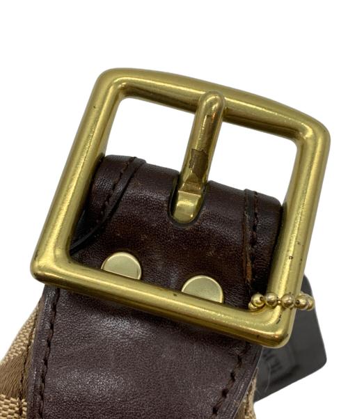 COACH（コーチ）COACH (コーチ) ショルダーバッグ ベージュの古着・服飾アイテム