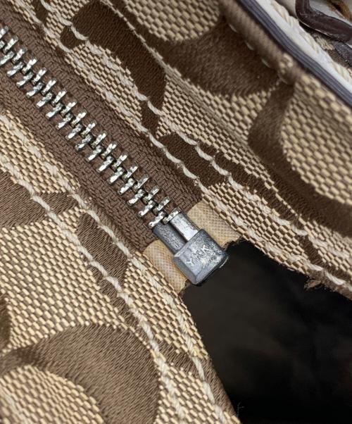 COACH（コーチ）COACH (コーチ) ハンドバッグ ベージュの古着・服飾アイテム