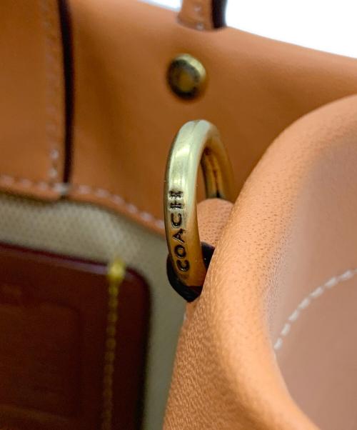 COACH（コーチ）COACH (コーチ) 2WAYバッグ ブラウンの古着・服飾アイテム