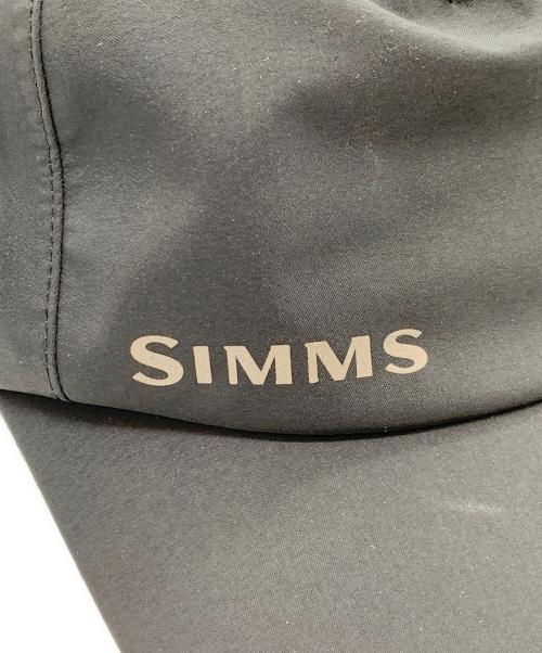 simms（シムスタイル）simms (シムスタイル) キャップ ブラックの古着・服飾アイテム
