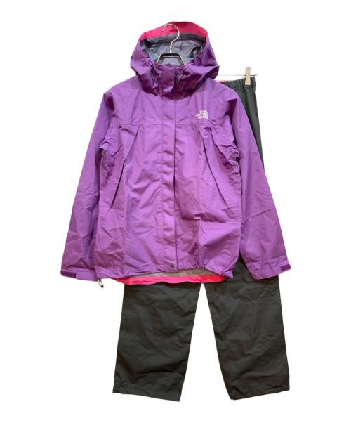 THE NORTH FACE（ザ ノース フェイス）THE NORTH FACE (ザ ノース フェイス) レインテックスエアロ ブラック×パープル サイズ:Lの古着・服飾アイテム