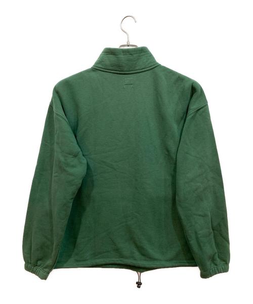 LEVI'S（リーバイス）LEVI'S (リーバイス) ハーフジップスウェット グリーン サイズ:Mの古着・服飾アイテム