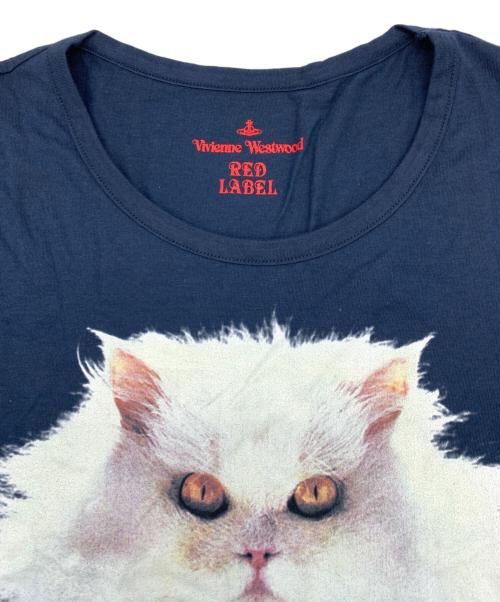 Vivienne Westwood RED LABEL（ヴィヴィアンウエストウッドレッドレーベル）Vivienne Westwood RED LABEL (ヴィヴィアンウエストウッドレッドレーベル) ロングスリーブTシャツ ネイビー サイズ:3の古着・服飾アイテム