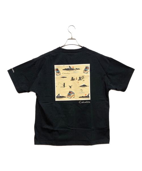 Columbia（コロンビア）Columbia (コロンビア) 半袖Tシャツ ブラック サイズ:Sの古着・服飾アイテム