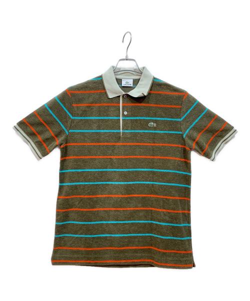 LACOSTE（ラコステ）LACOSTE (ラコステ) ポロシャツ オリーブ サイズ:3の古着・服飾アイテム