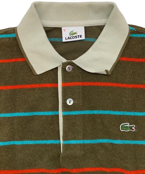 LACOSTE（ラコステ）LACOSTE (ラコステ) ポロシャツ オリーブ サイズ:3の古着・服飾アイテム