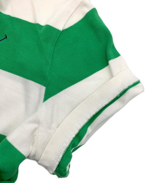 POLO RALPH LAUREN（ポロ・ラルフローレン）POLO RALPH LAUREN (ポロ・ラルフローレン) ラガーシャツ アイボリー×グリーン×ネイビー サイズ:Lの古着・服飾アイテム