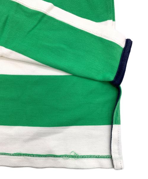 POLO RALPH LAUREN（ポロ・ラルフローレン）POLO RALPH LAUREN (ポロ・ラルフローレン) ラガーシャツ アイボリー×グリーン×ネイビー サイズ:Lの古着・服飾アイテム