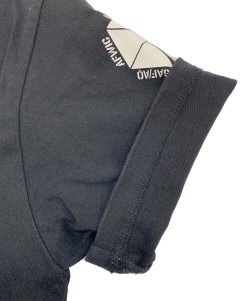 AVIREX（アヴィレックス）AVIREX (アヴィレックス) 半袖カットソー ブラック サイズ:Lの古着・服飾アイテム