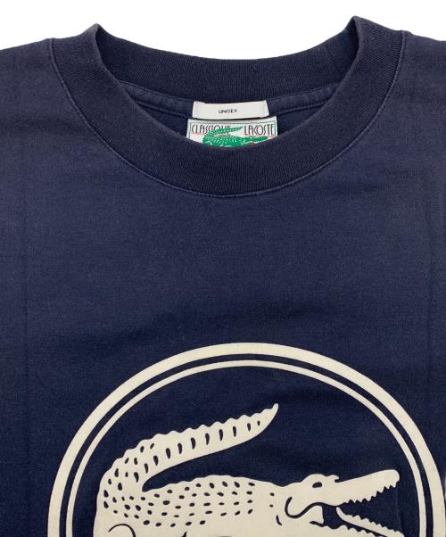 LACOSTE（ラコステ）LACOSTE (ラコステ) 半袖カットソー ネイビー サイズ:Mの古着・服飾アイテム