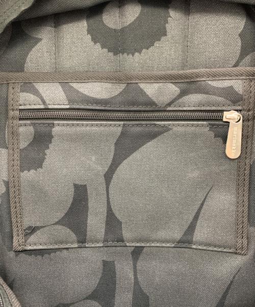 marimekko（マリメッコ）marimekko (マリメッコ) リュック ブラックの古着・服飾アイテム