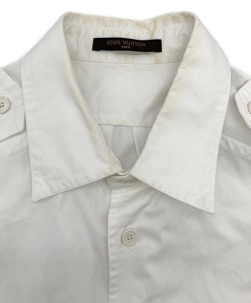 LOUIS VUITTON（ルイ ヴィトン）LOUIS VUITTON (ルイ ヴィトン) 長袖シャツ ホワイト サイズ:S 170/84Aの古着・服飾アイテム