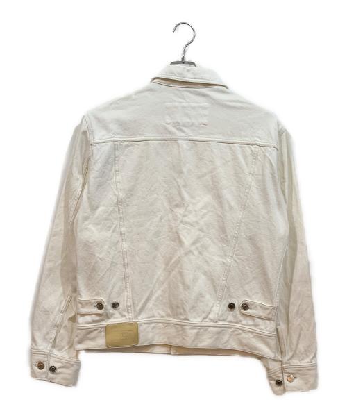 LOUIS VUITTON（ルイ ヴィトン）LOUIS VUITTON (ルイ ヴィトン) デニムジャケット ホワイト サイズ:SIZE54の古着・服飾アイテム