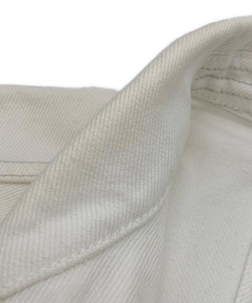 LOUIS VUITTON（ルイ ヴィトン）LOUIS VUITTON (ルイ ヴィトン) デニムジャケット ホワイト サイズ:SIZE54の古着・服飾アイテム