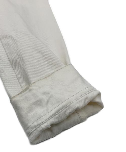 LOUIS VUITTON（ルイ ヴィトン）LOUIS VUITTON (ルイ ヴィトン) デニムジャケット ホワイト サイズ:SIZE54の古着・服飾アイテム